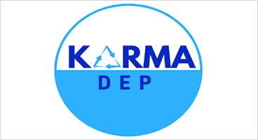 Logo for the KARMA-Dep trial which explores the using ketamine to treat people with severe depression.