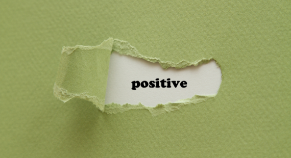 Practicing positive thinking