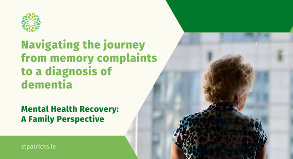 Navigating the journey from memory complaints to a diagnosis of dementia: an older woman looks out a window in a moment of thought