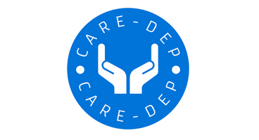 Logo of the CARE-Dep Study which aims to predict a good therapeutic response to electroconvulsive therapy (ECT).
