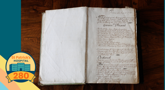 The original founding document of St Patrick's Hospital incorporated its Governors on 8 August 1746.